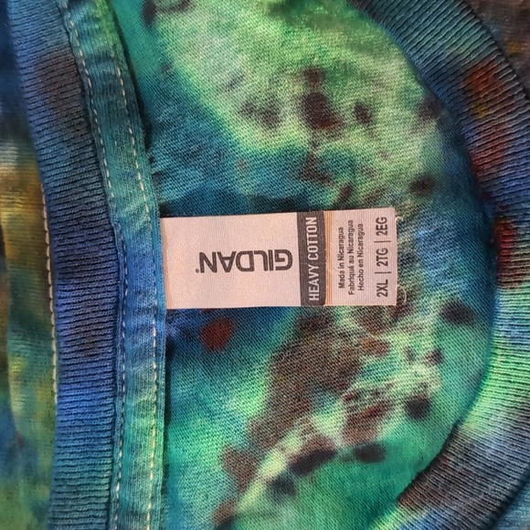 Custom Kenney style Tie-Dye Men's Shirt - Picture 3 of 5